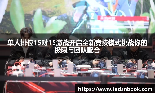 单人排位15对15激战开启全新竞技模式挑战你的极限与团队配合
